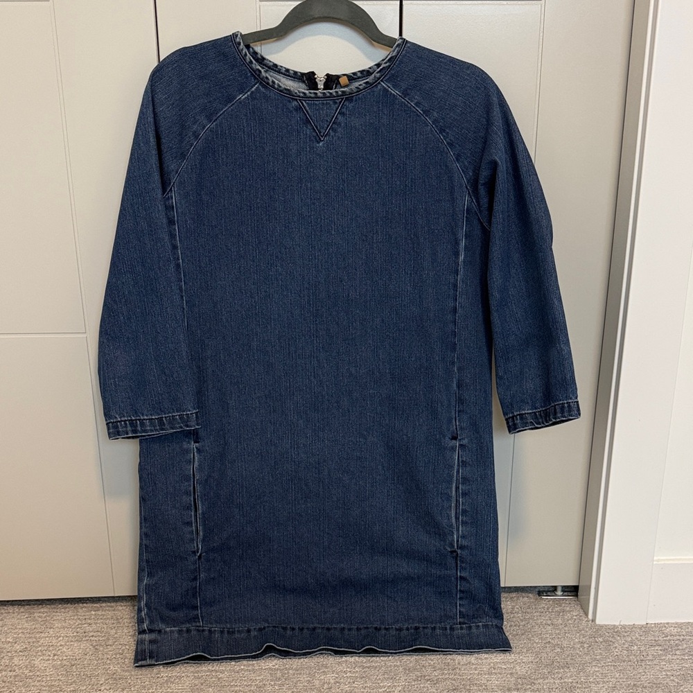 Stylish Blue Denim Mini Dress